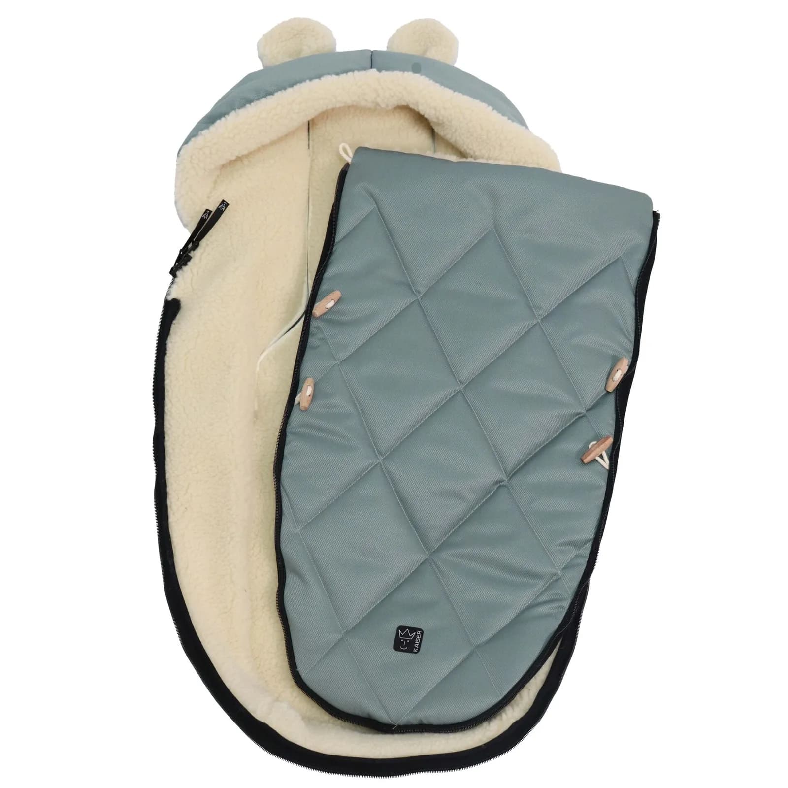 Чехол для ног Kaiser XL Ears Wool 6582586 фото 2 Чехол для ног Kaiser XL Ears Wool 6582586 фото 2
