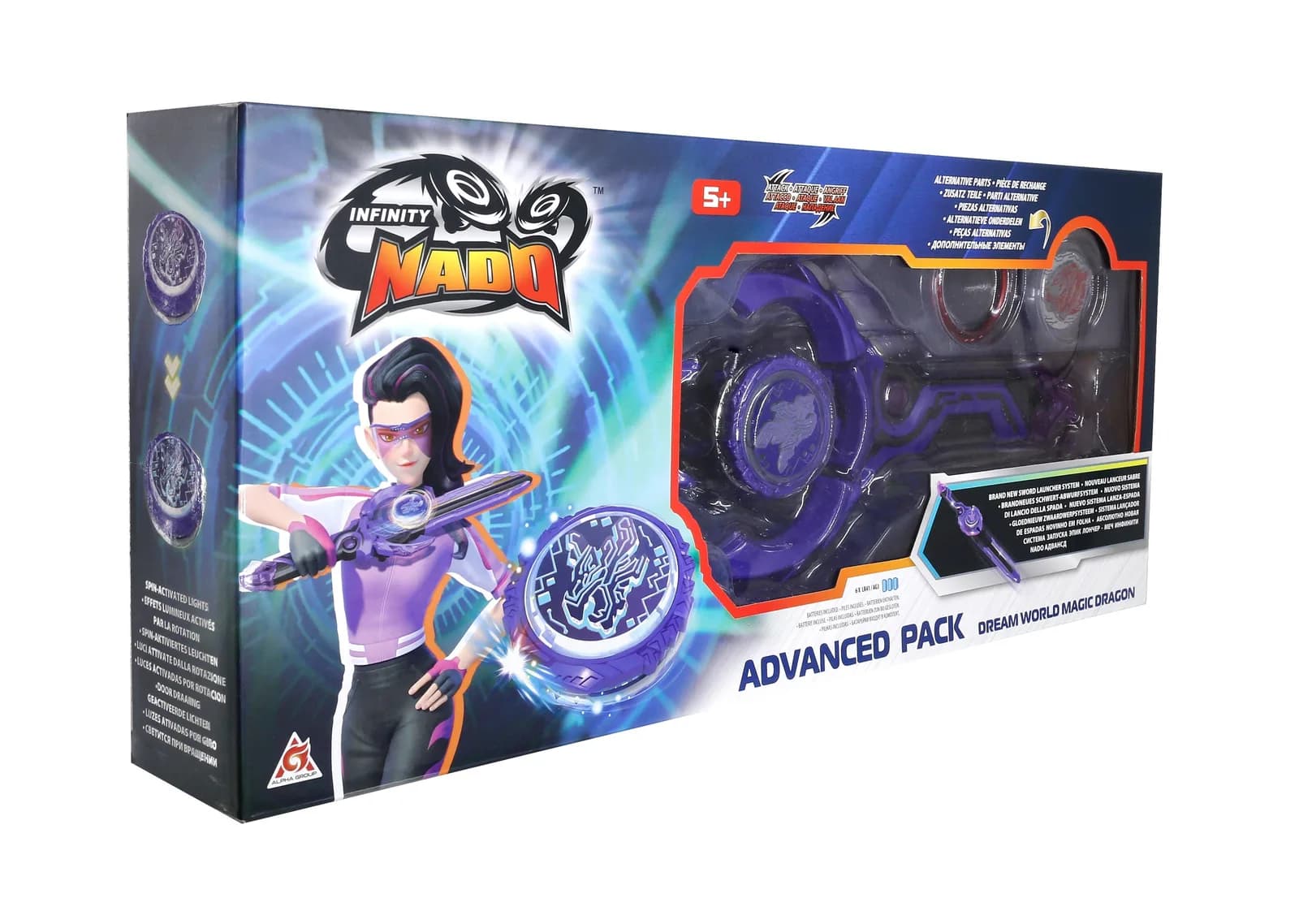 Дзига Infinity Nado Advanced Pack Чарівний Дракон світу мрій EU654137 фото 8