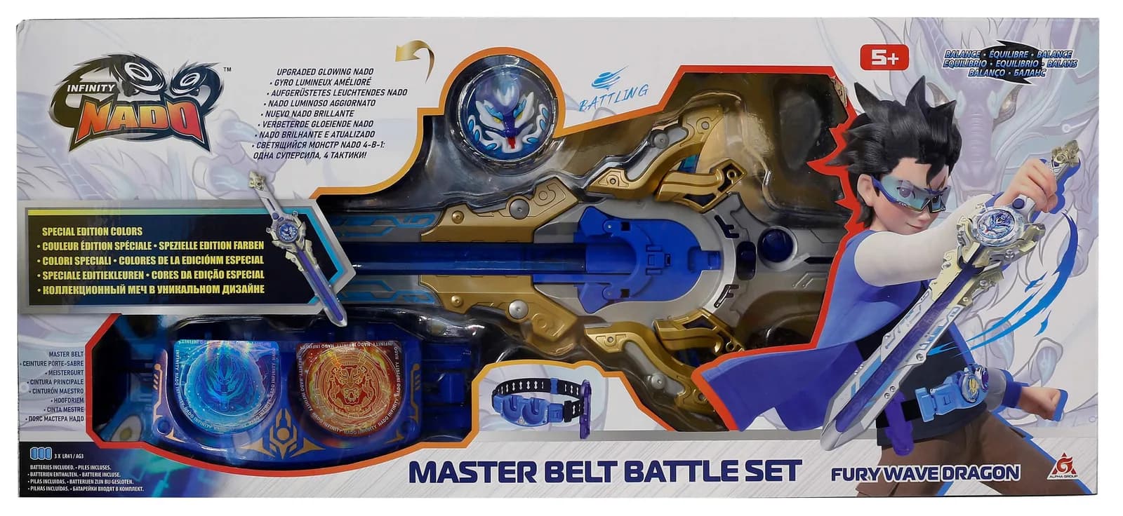 Набор игровой Infinity Nado Master Belt Battle Set Лютый Дракон EU654162 фото 5 Набор игровой Infinity Nado Master Belt Battle Set Лютый Дракон EU654162 фото 5