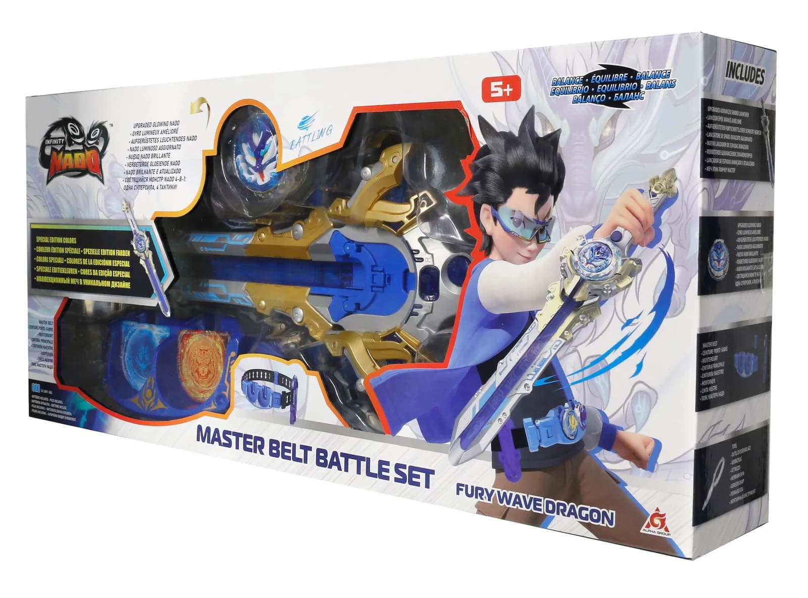 Набор игровой Infinity Nado Master Belt Battle Set Лютый Дракон EU654162 фото 12 Набор игровой Infinity Nado Master Belt Battle Set Лютый Дракон EU654162 фото 12