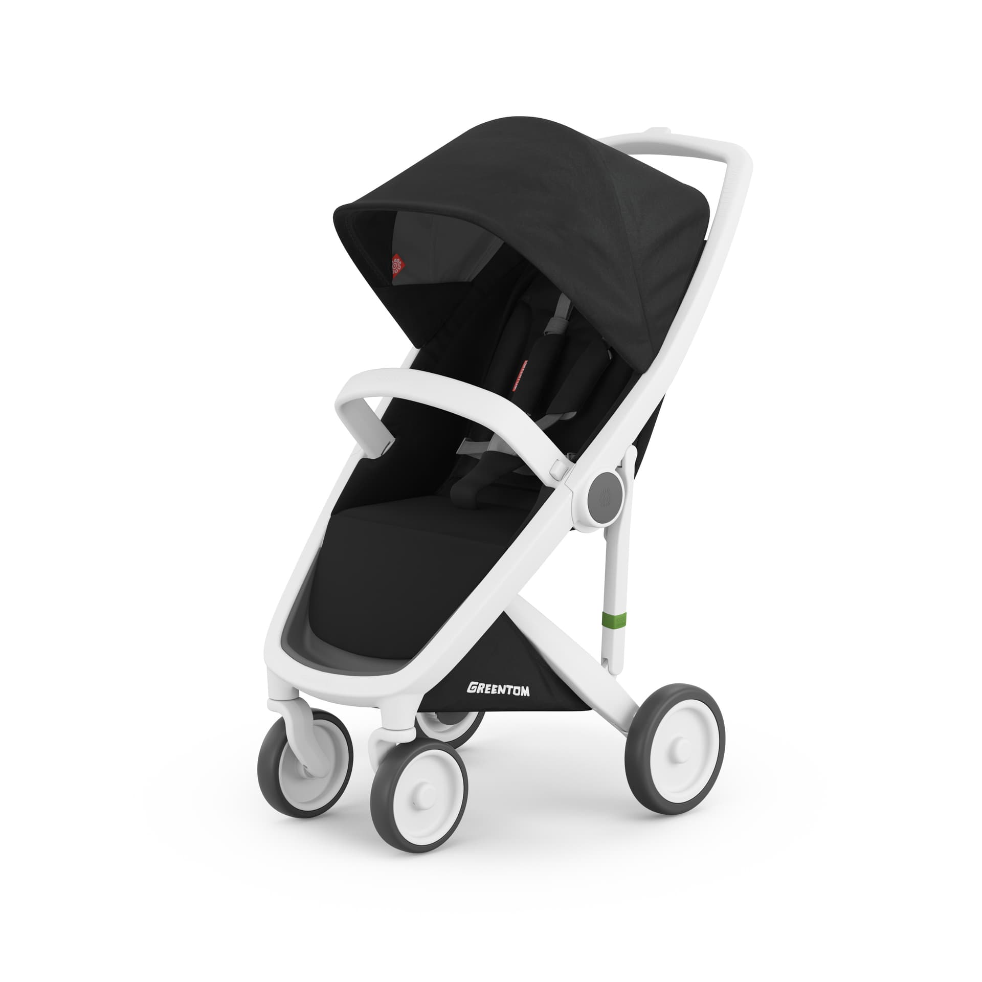 Коляска прогулянкова Greentom Classic GCBW-3 Black-White