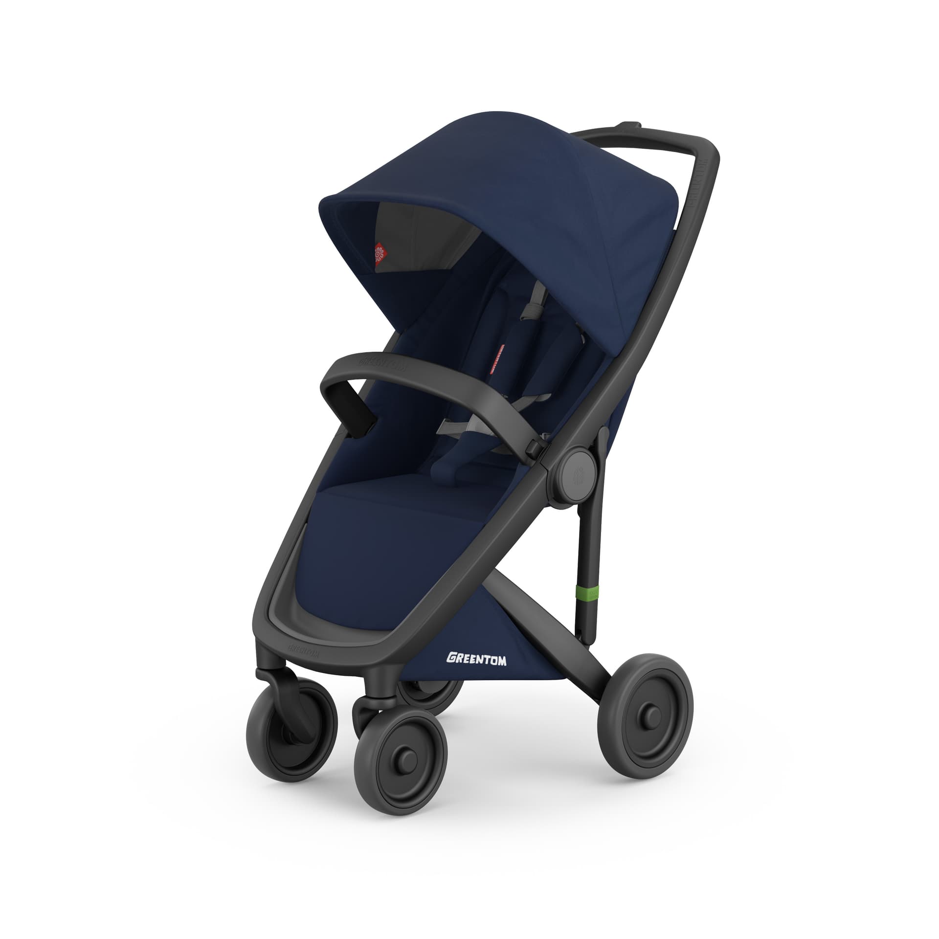 Коляска прогулочная Greentom Classic GCBВ-2 Blue-Black Коляска прогулочная Greentom Classic GCBВ-2 Blue-Black