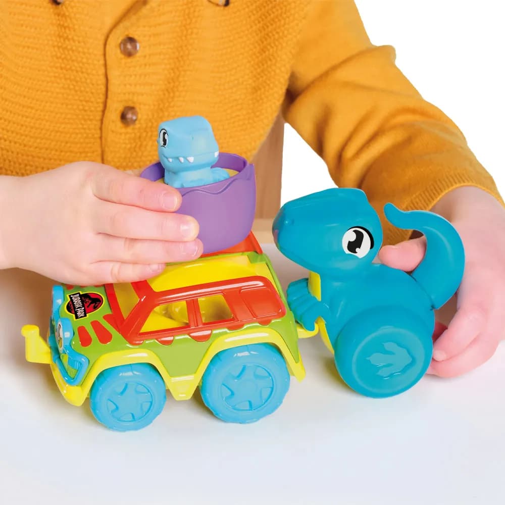 Іграшка розвиваюча TOMY Toomies Діномашинка E73251 фото 8