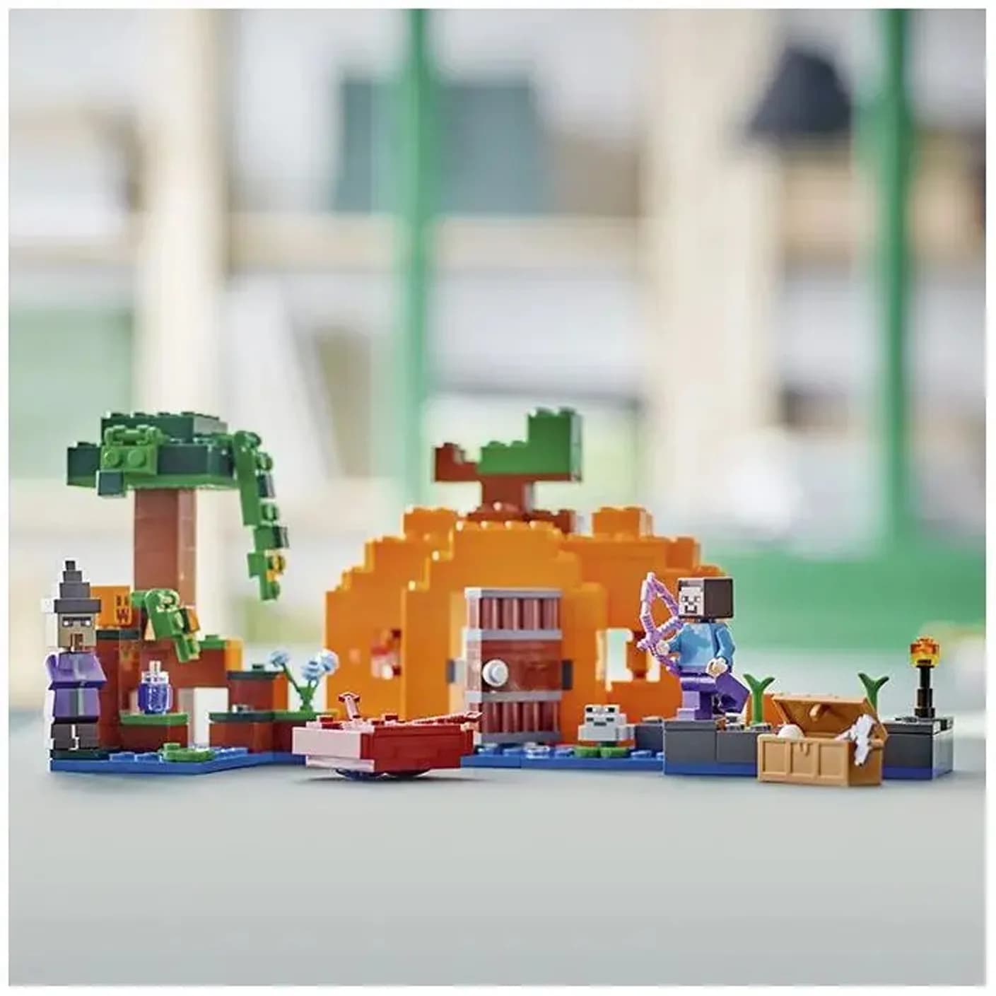 Конструктор Lego Minecraft Гарбузова ферма 257дет 21248 фото 3 Конструктор Lego Minecraft Гарбузова ферма 257дет 21248 фото 3