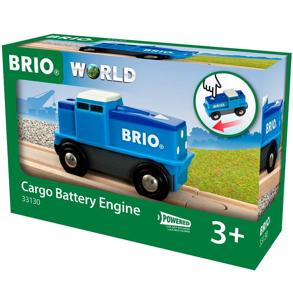 Грузовой локомотив на батарейках для железной дороги BRIO 33130 Грузовой локомотив на батарейках для железной дороги BRIO 33130