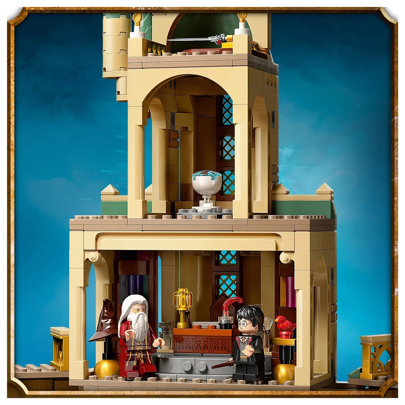 Конструктор Lego Harry Potter Хогвартс: Кабинет Дамблдора 654дет 76402 фото 4 Конструктор Lego Harry Potter Хогвартс: Кабинет Дамблдора 654дет 76402 фото 4