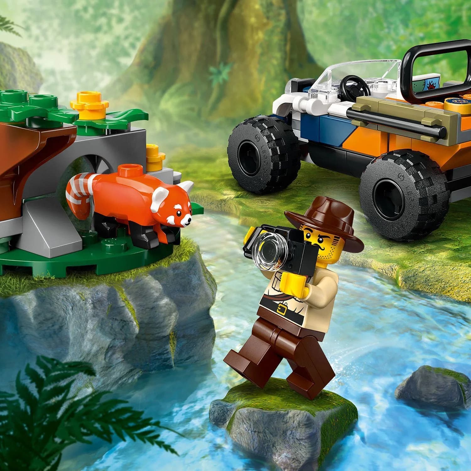 Конструктор Lego City Квадроцикл для дослідження джунглів 92дет 60424 фото 11 Конструктор Lego City Квадроцикл для дослідження джунглів 92дет 60424 фото 11