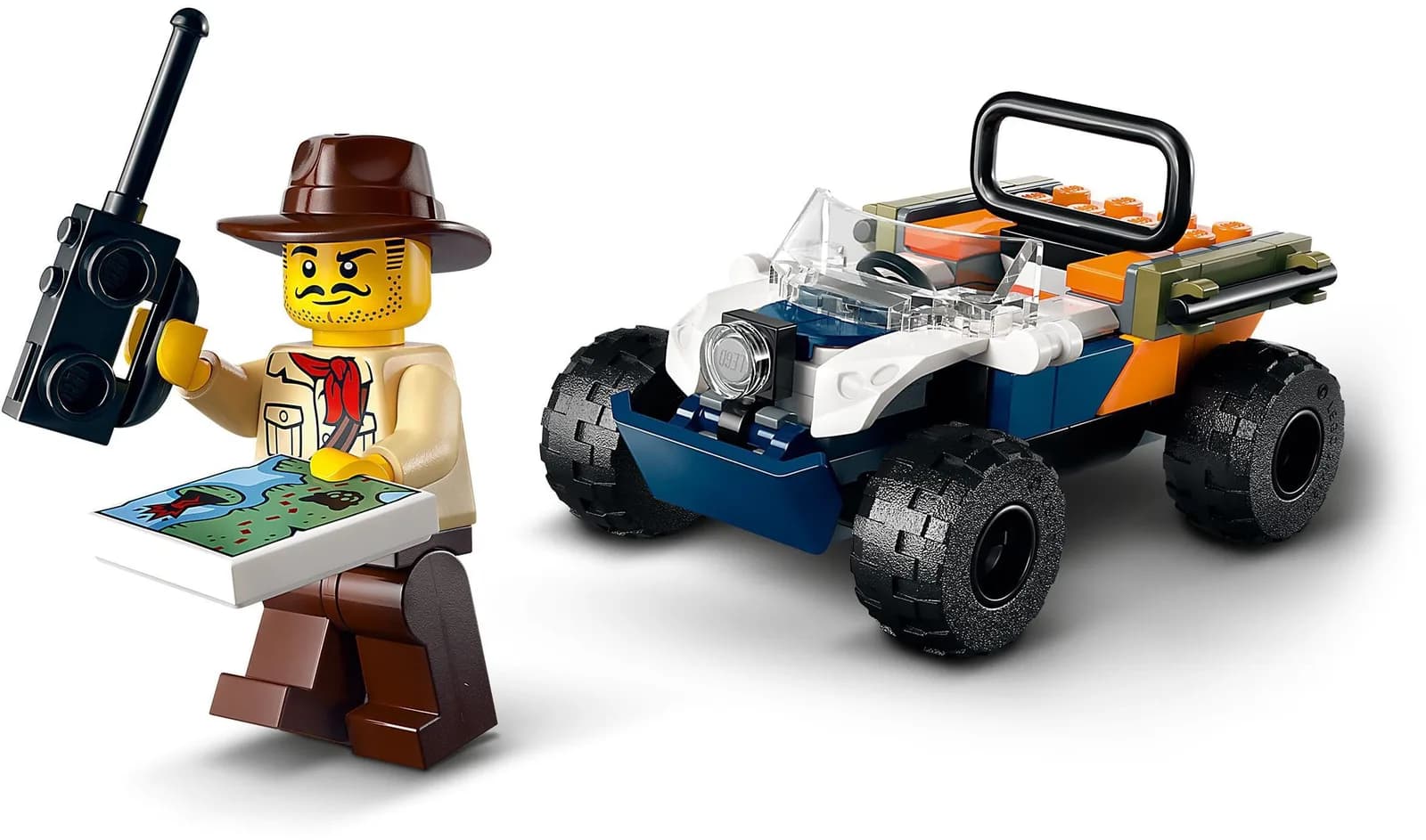 Конструктор Lego City Квадроцикл для дослідження джунглів 92дет 60424 фото 8 Конструктор Lego City Квадроцикл для дослідження джунглів 92дет 60424 фото 8