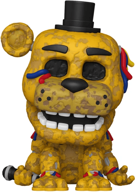 Игровая фигурка FUNKO POP! серии 5 ночей в Фредди - Сломанный золотой Фредди 83091