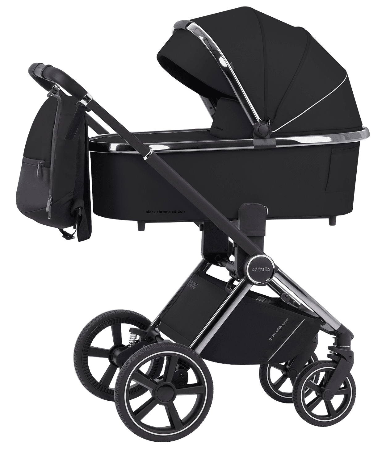 Коляска універсальна 3в1 Carrello Ultimo CRL-6512 Sable Black