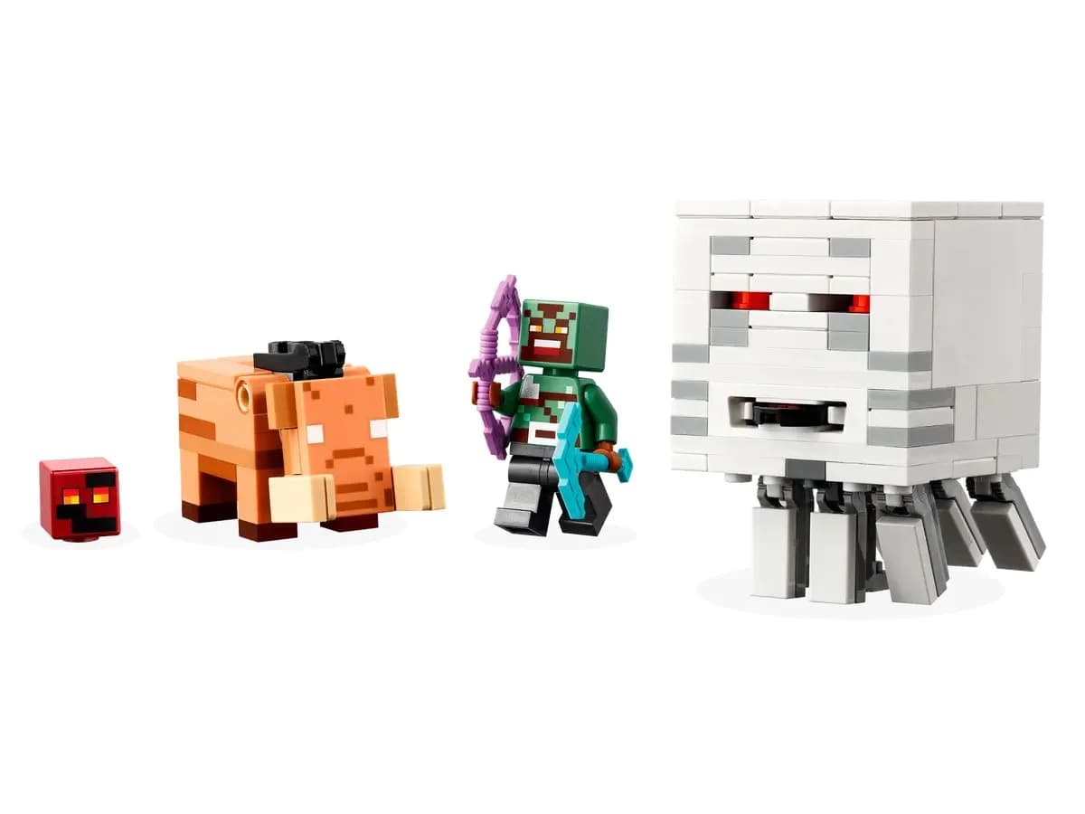 Конструктор Lego Minecraft Засідка біля порталу в Нижній світ 352дет 21255 фото 3 Конструктор Lego Minecraft Засідка біля порталу в Нижній світ 352дет 21255 фото 3
