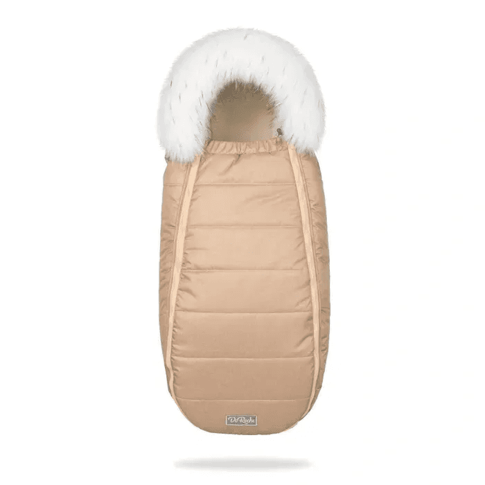 Конверт Dorechi Baby XS Овчина 1882О Beige с опушкою