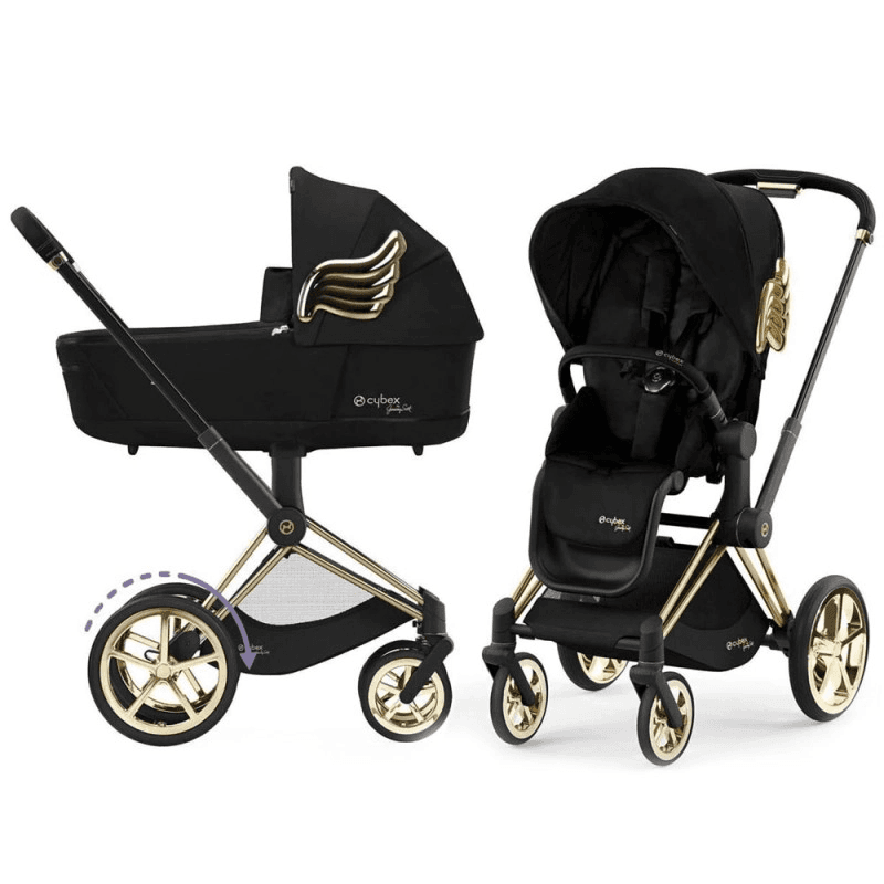 Коляска універсальна 2в1 Cybex e-Priam Jeremy Scott Wings 5210027232-02