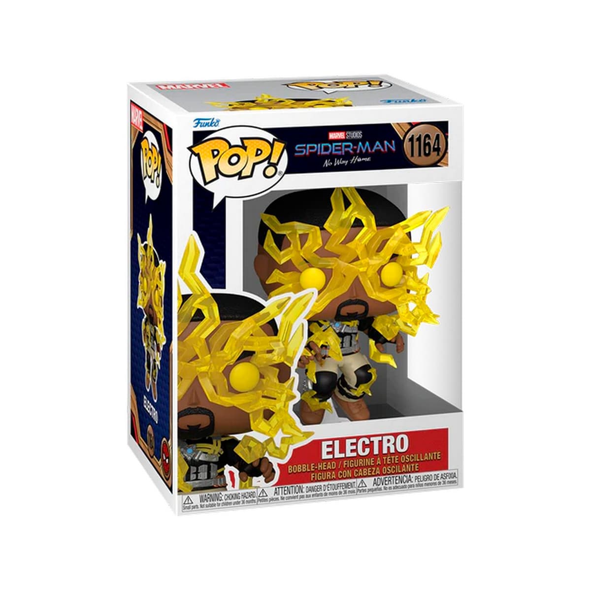Игровая фигурка FUNKO POP! серии Человек-паук: Нет пути домой S3 - Электро 67604 Игровая фигурка FUNKO POP! серии Человек-паук: Нет пути домой S3 - Электро 67604