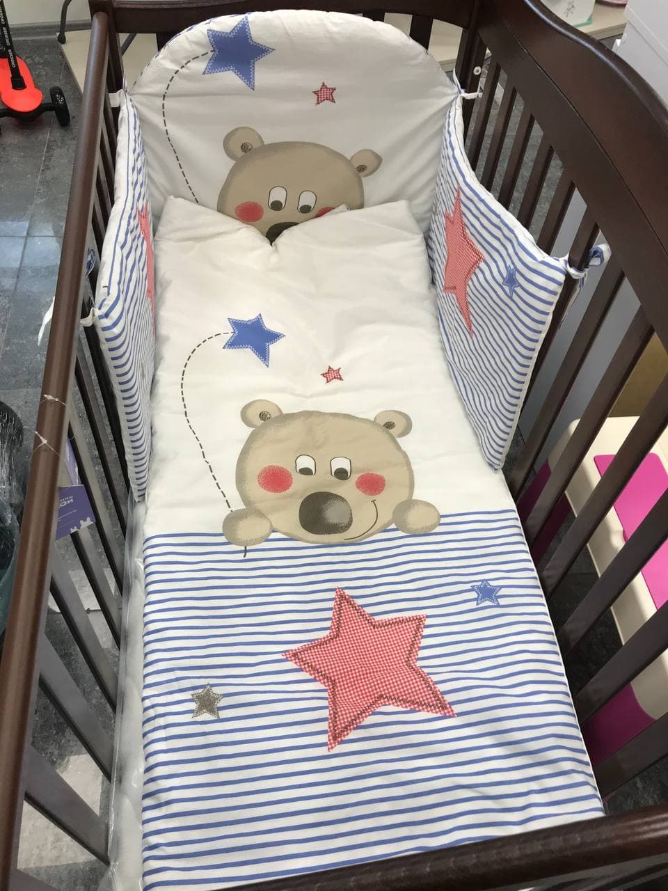 Постільний комплект Верес Teddy-Bear 6од 206.01 Постільний комплект Верес Teddy-Bear 6од 206.01