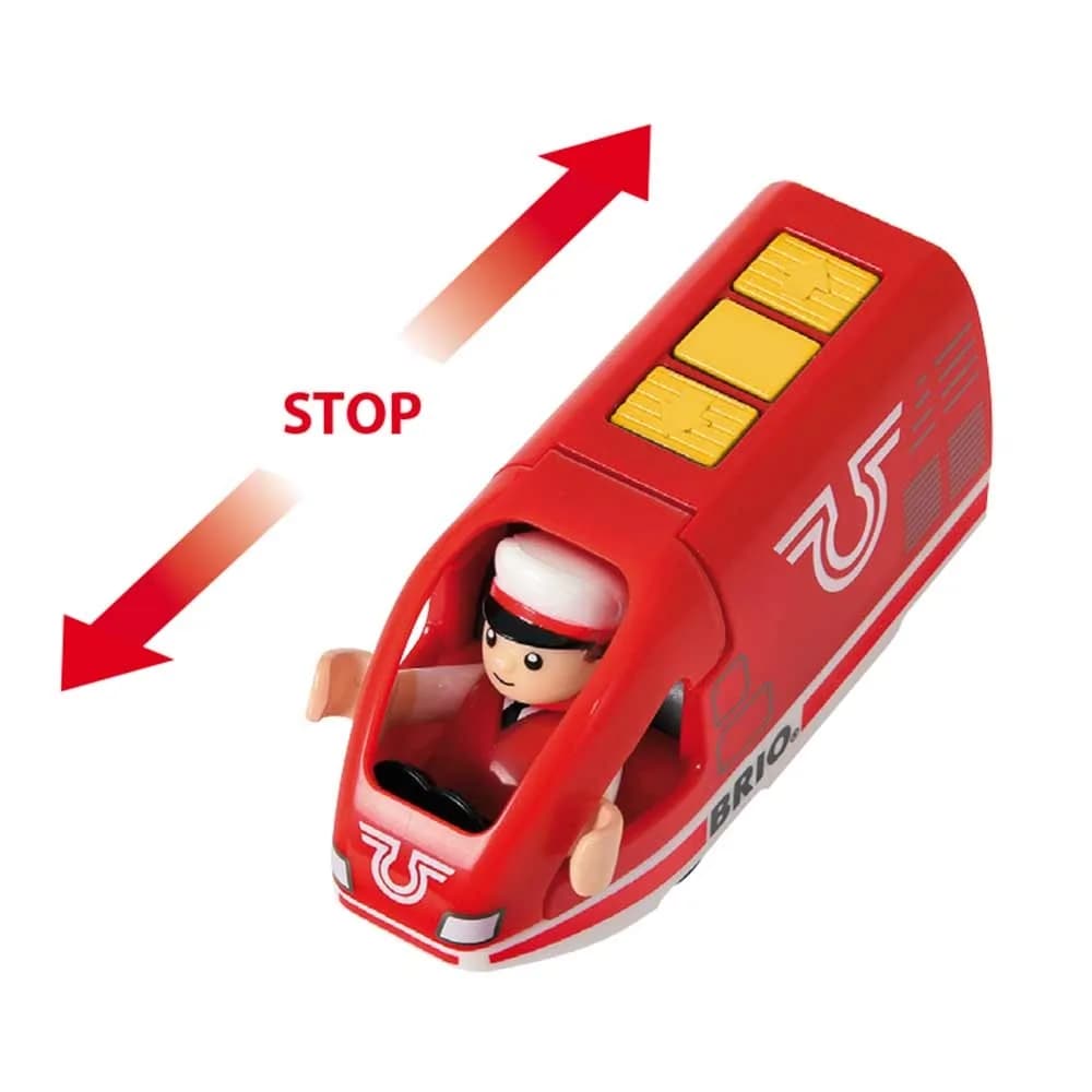 Пасажирський поїзд з USB підзарядкою BRIO 33746 фото 4 Пасажирський поїзд з USB підзарядкою BRIO 33746 фото 4