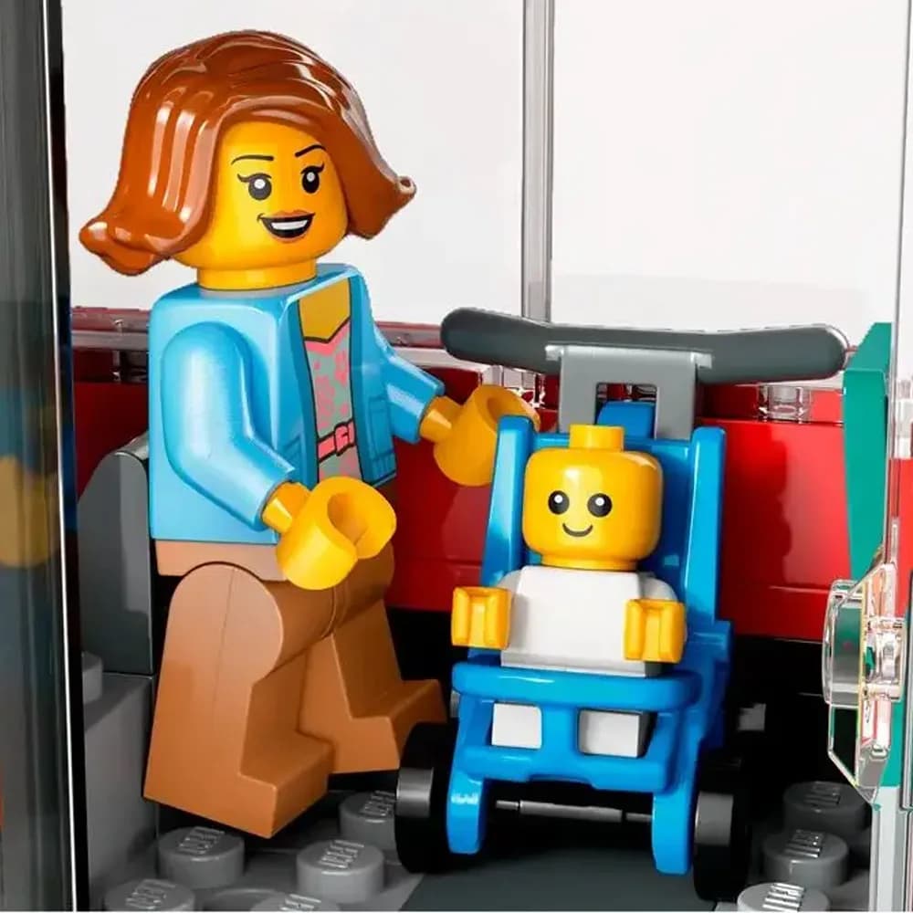 Конструктор Lego City Красный двухэтажный автобус 384дет 60407 фото 7