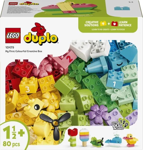 Конструктор Lego Duplo Коробка кубиків для яскравих творчих збірок 80дет 10479 фото 2