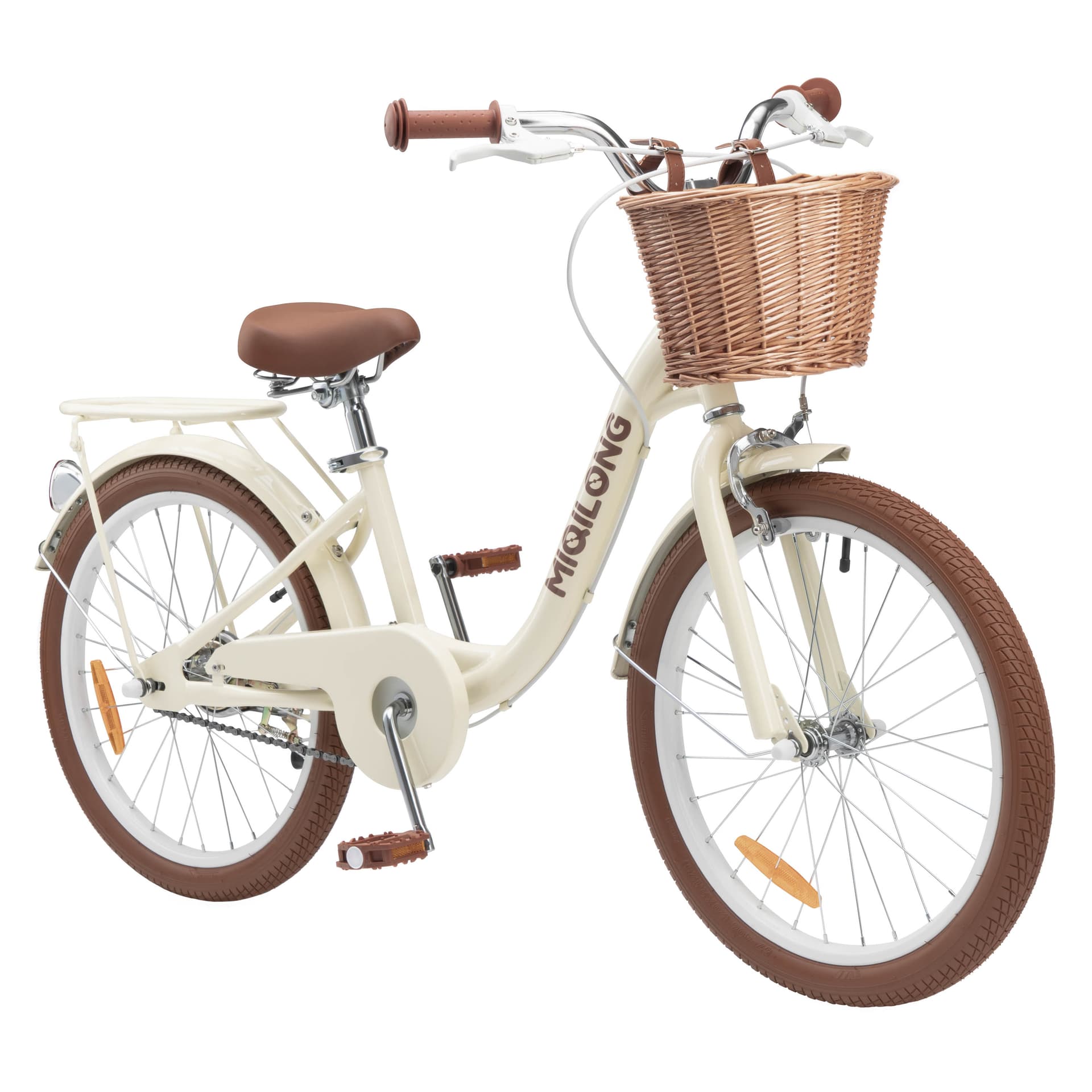 Велосипед Miqilong LS 20" beige RBB-LS20-BEIGE Велосипед Miqilong LS 20" beige RBB-LS20-BEIGE