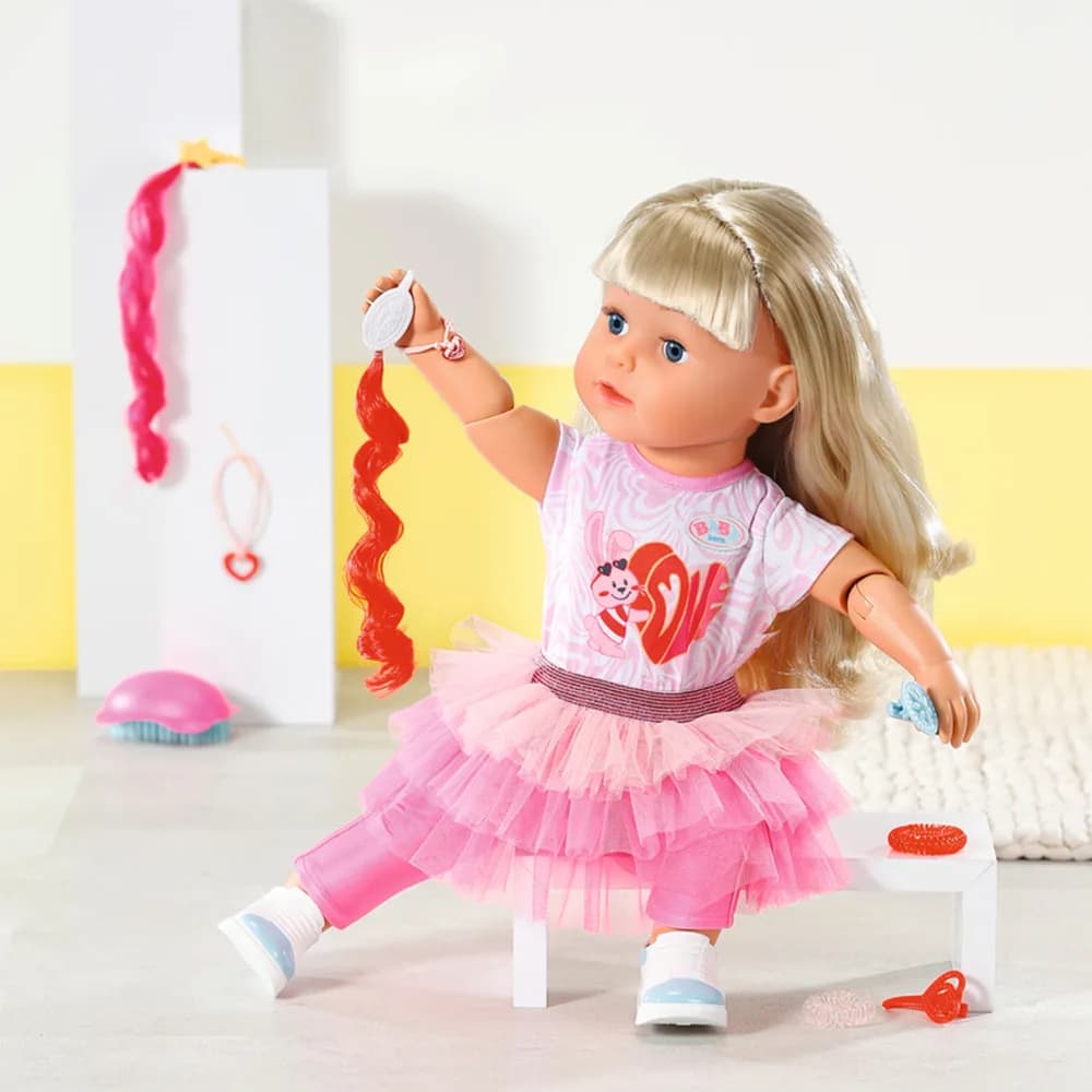 Кукла ZAPF Baby Born Стильная сестричка 43см 833018 фото 3 Кукла ZAPF Baby Born Стильная сестричка 43см 833018 фото 3