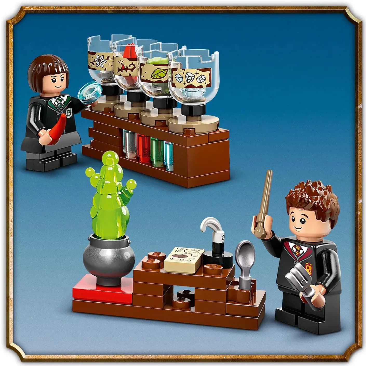 Конструктор Lego Harry Potter Замок Хогвартс: Урок зельеварения 397дет 76431 фото 5