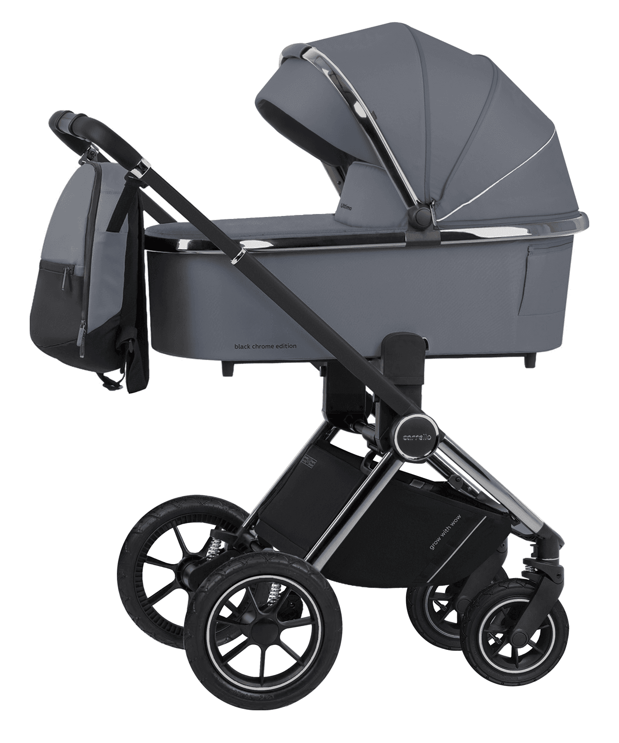 Коляска універсальна 2в1 Carrello Ultimo Air CRL-6516 Cool Grey
