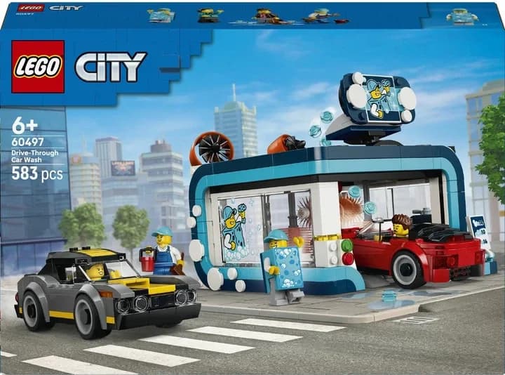 Конструктор Lego City Тунельна автомийка 583дет 60497 фото 2 Конструктор Lego City Тунельна автомийка 583дет 60497 фото 2