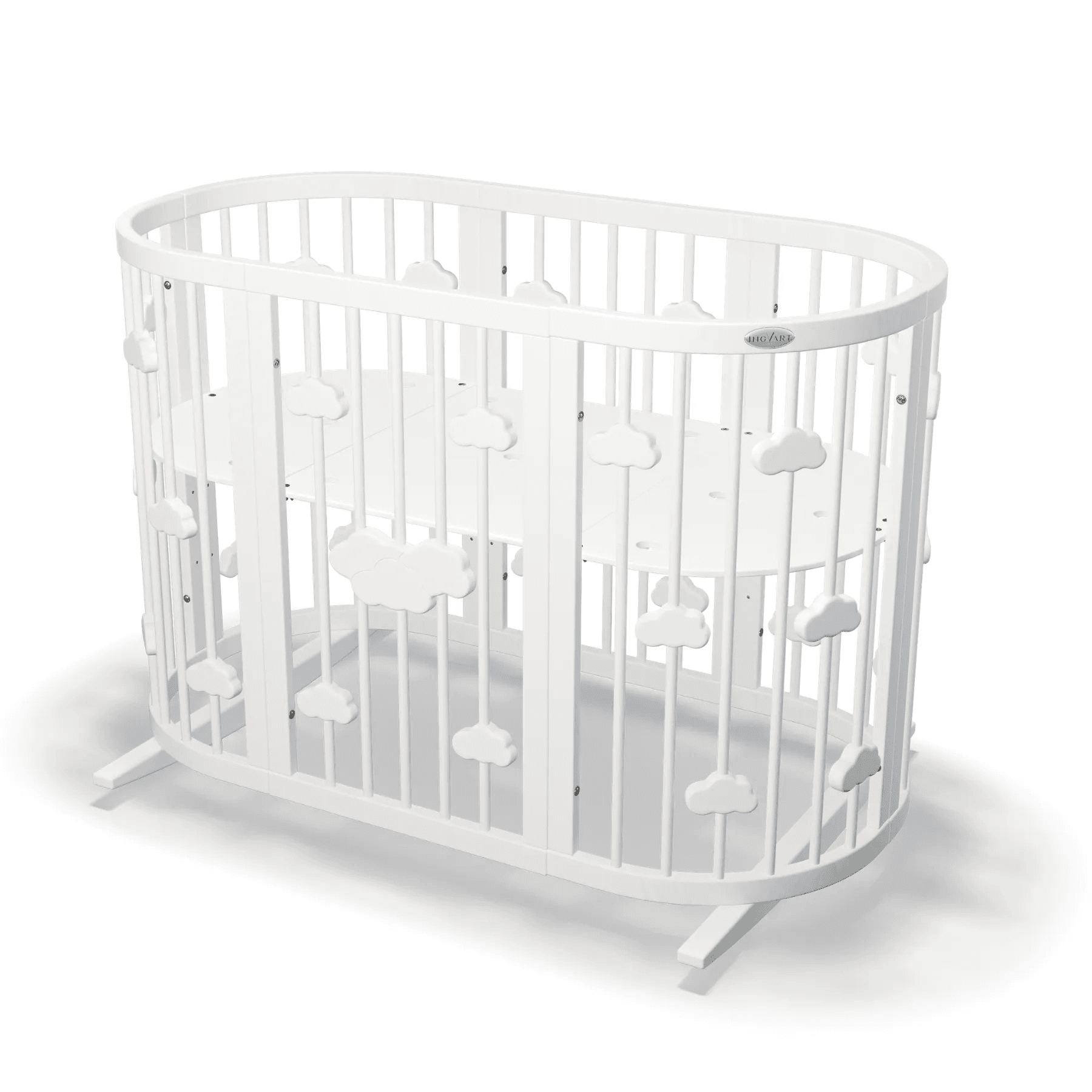 Ліжко-трансформер IngVart Smart bed Oval 9в1 1239003 Ліжко-трансформер IngVart Smart bed Oval 9в1 1239003
