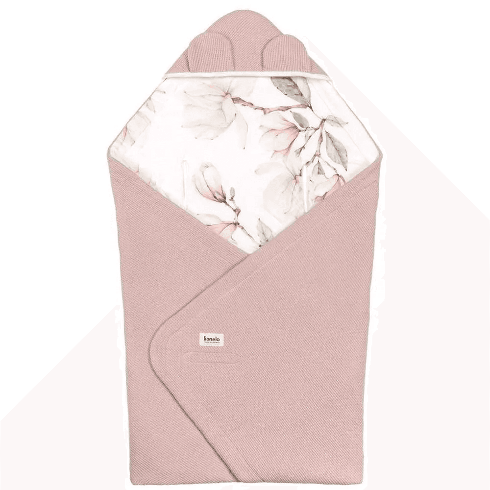 Ковдра Lionelo Travel Swaddle Blanket beige magnolia LO-TRAVEL SWADDLE BLANKET BEIGE MAGNOLIA Ковдра Lionelo Travel Swaddle Blanket beige magnolia LO-TRAVEL SWADDLE BLANKET BEIGE MAGNOLIA