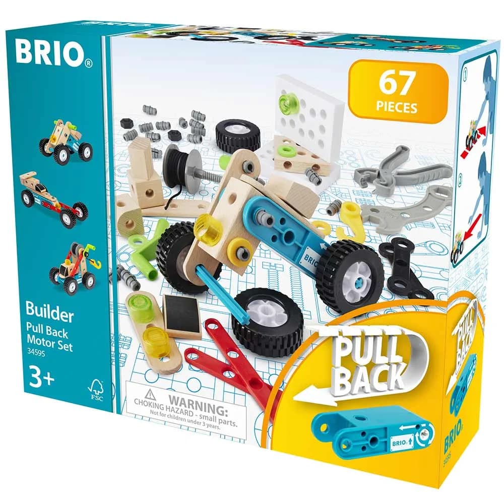 Конструктор BRIO Builder з інерційним мотором 67 ел 67 ел 34595 фото 2 Конструктор BRIO Builder з інерційним мотором 67 ел 67 ел 34595 фото 2