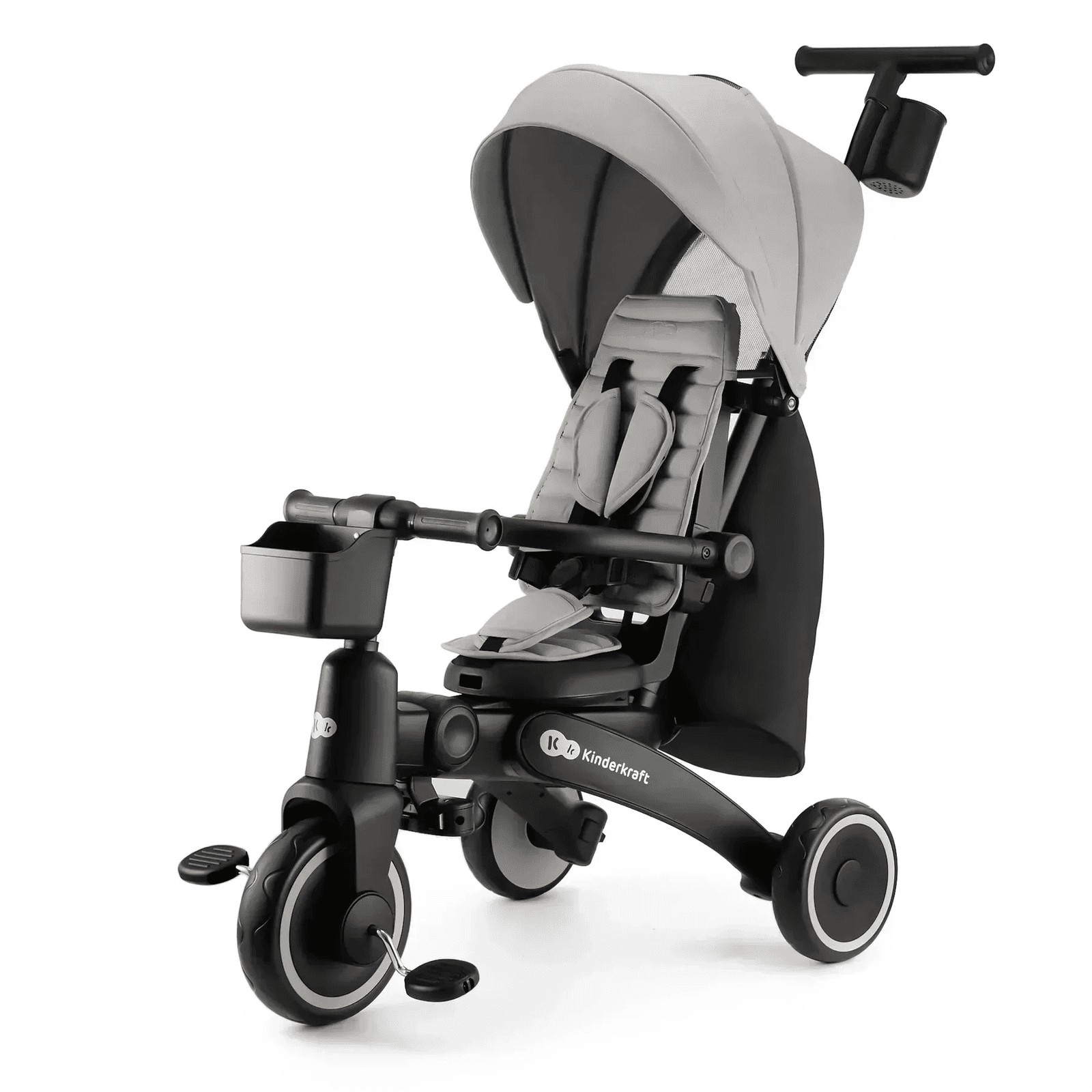 Велосипед 3-х колесный Kinderkraft Jazz 2 KRJAZZ02GRY0000 Grey