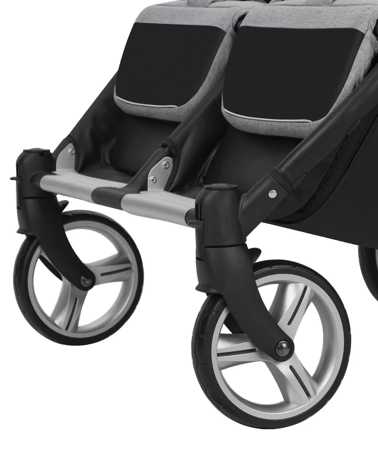 Коляска прогулочная для двойни Carrello Connect CRL-5502 Cotton Beige фото 3 Коляска прогулочная для двойни Carrello Connect CRL-5502 Cotton Beige фото 3