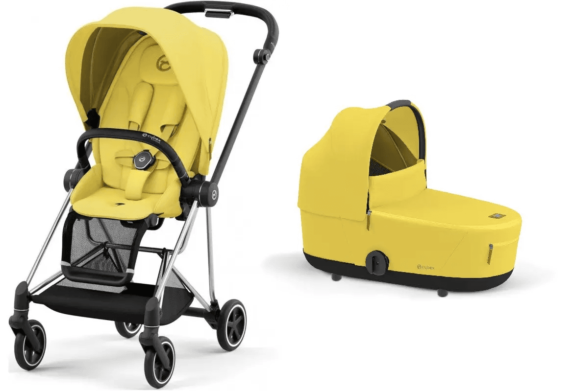 Коляска универсальная 2в1 Cybex Mios 4.0 Mustard Yellow/Chrome Black 522000823/2 Коляска универсальная 2в1 Cybex Mios 4.0 Mustard Yellow/Chrome Black 522000823/2