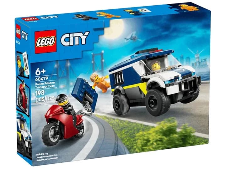 Конструктор Lego City Полицейский фургон для перевозки узников 198дет 60479 фото 2 Конструктор Lego City Полицейский фургон для перевозки узников 198дет 60479 фото 2