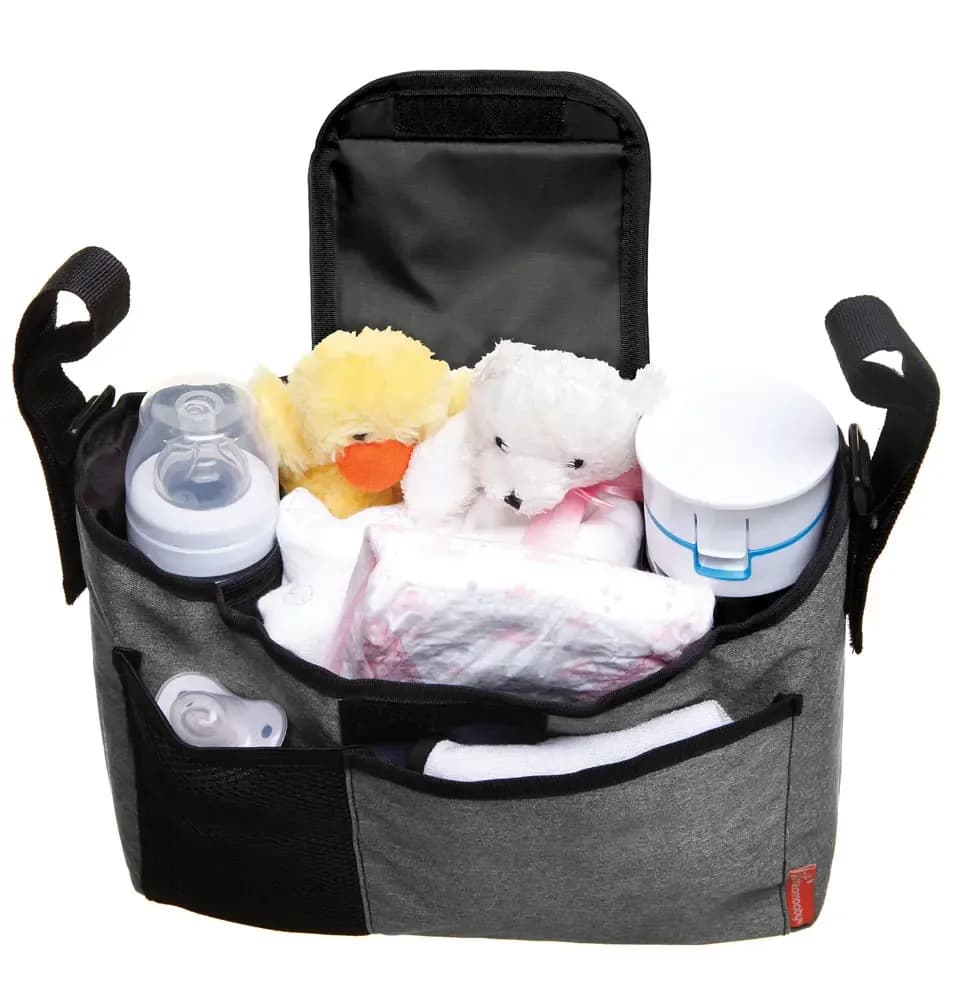 Сумка на коляску DreamBaby On-The-Go F2257 Grey Denim фото 3 Сумка на коляску DreamBaby On-The-Go F2257 Grey Denim фото 3