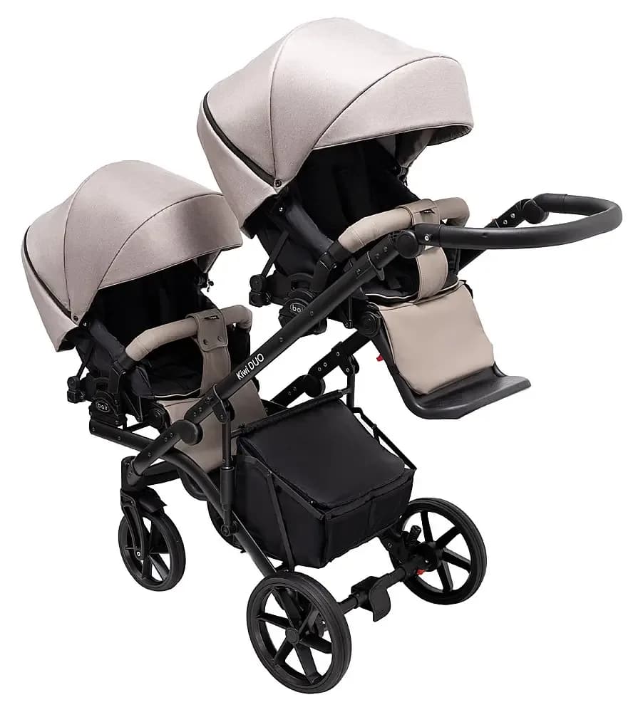 Коляска универсальная 2в1 для двойни Bair Kiwi Duo Soft BKD-455 681816 фото 3