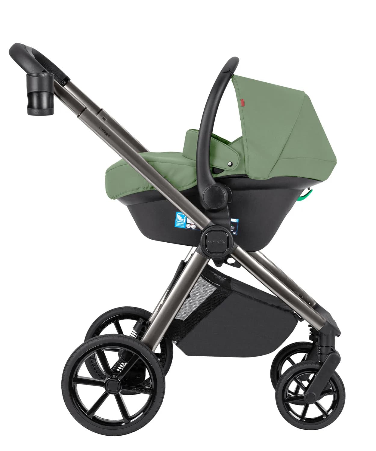 Коляска універсальна 3в1 Carrello Omega CRL-6535/1 Absolute Black фото 12