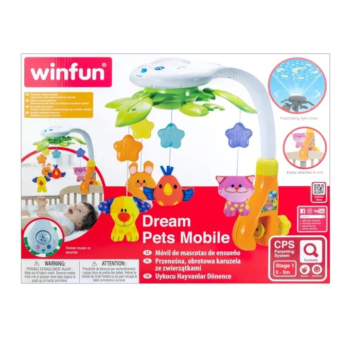 Мобиль WinFun Карусель с проектором 0845-NL фото 3 Мобиль WinFun Карусель с проектором 0845-NL фото 3