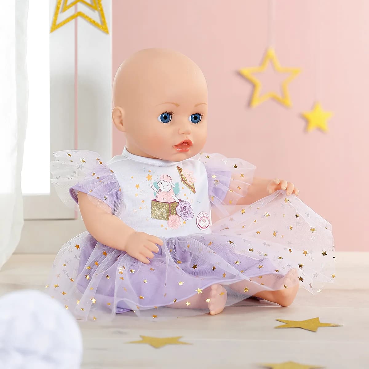 Одяг для ляльки Baby Born Annabell бузкова сукня 710296 фото 4