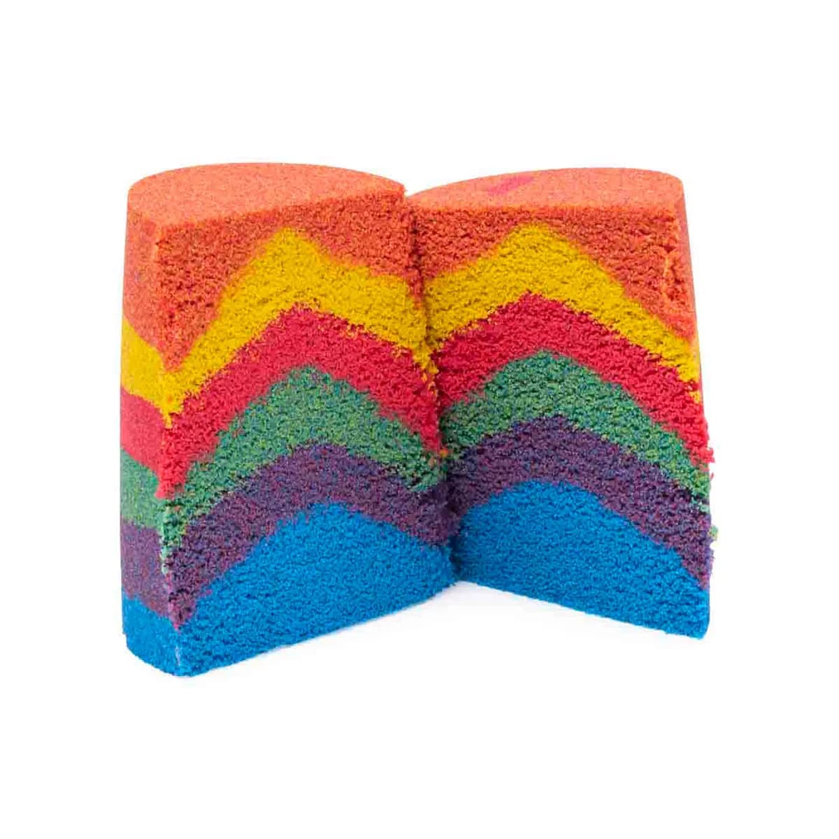 Набір піску з формочками Kinetic Sand Веселковий мікс 71474 фото 9