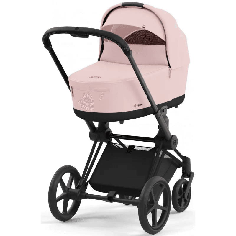 Коляска универсальная (люлька) Cybex Priam 4.0 Peach Pink/Matt Black 523000829/1 Коляска универсальная (люлька) Cybex Priam 4.0 Peach Pink/Matt Black 523000829/1