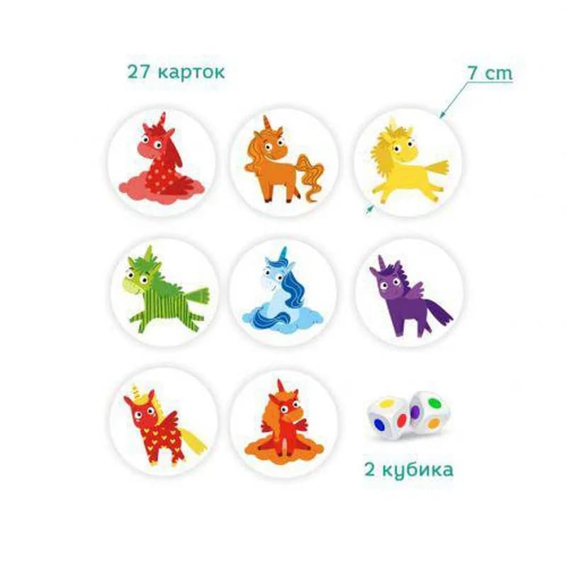 Комплект карток Dodo Єдиноріжки Еллі 300198 фото 2 Комплект карток Dodo Єдиноріжки Еллі 300198 фото 2
