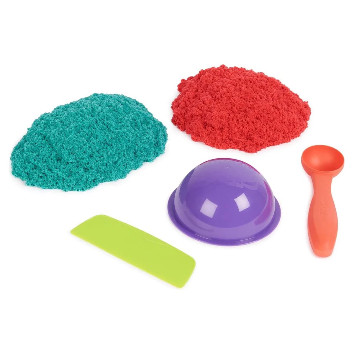 Набір піску з формочками Kinetic Sand Барвистий дует 71652 фото 2 Набір піску з формочками Kinetic Sand Барвистий дует 71652 фото 2
