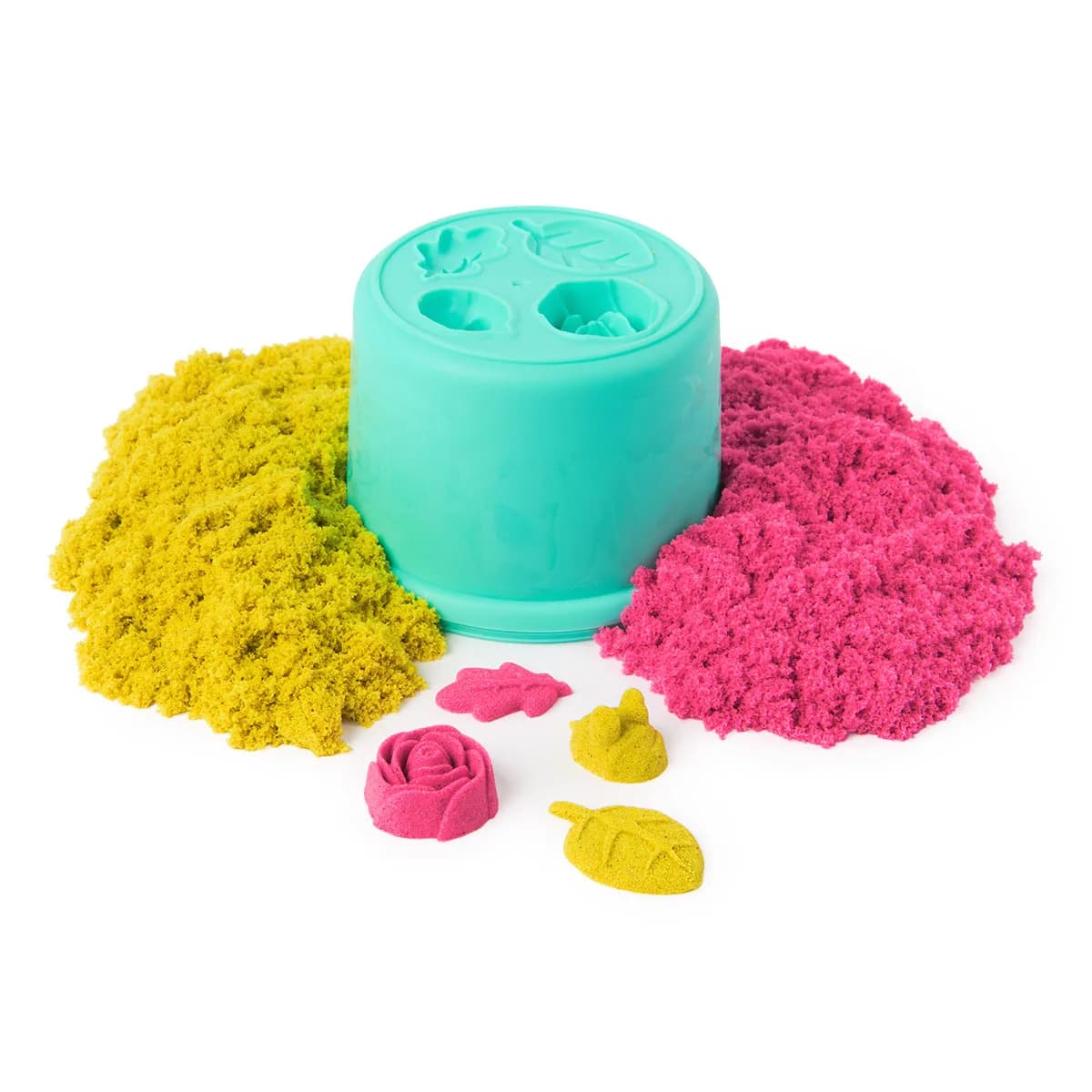 Набір піску з формочками Kinetic Sand Казкові Квіти 71677 фото 3 Набір піску з формочками Kinetic Sand Казкові Квіти 71677 фото 3