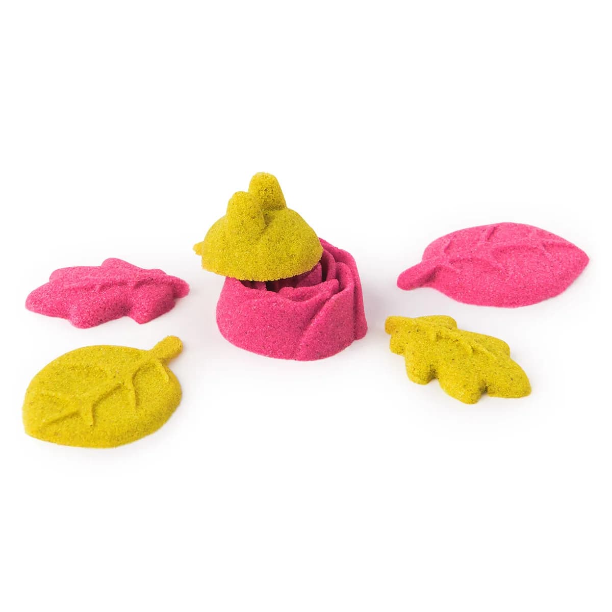 Набір піску з формочками Kinetic Sand Казкові Квіти 71677 фото 4 Набір піску з формочками Kinetic Sand Казкові Квіти 71677 фото 4