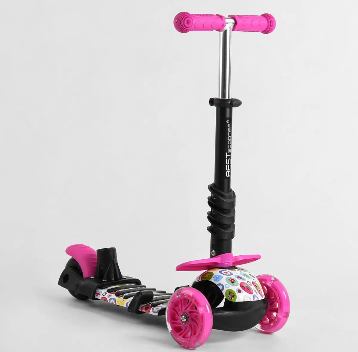 Самокат Best Scooter 3-х колесный с ручкой 5в1 15800 фото 3 Самокат Best Scooter 3-х колесный с ручкой 5в1 15800 фото 3