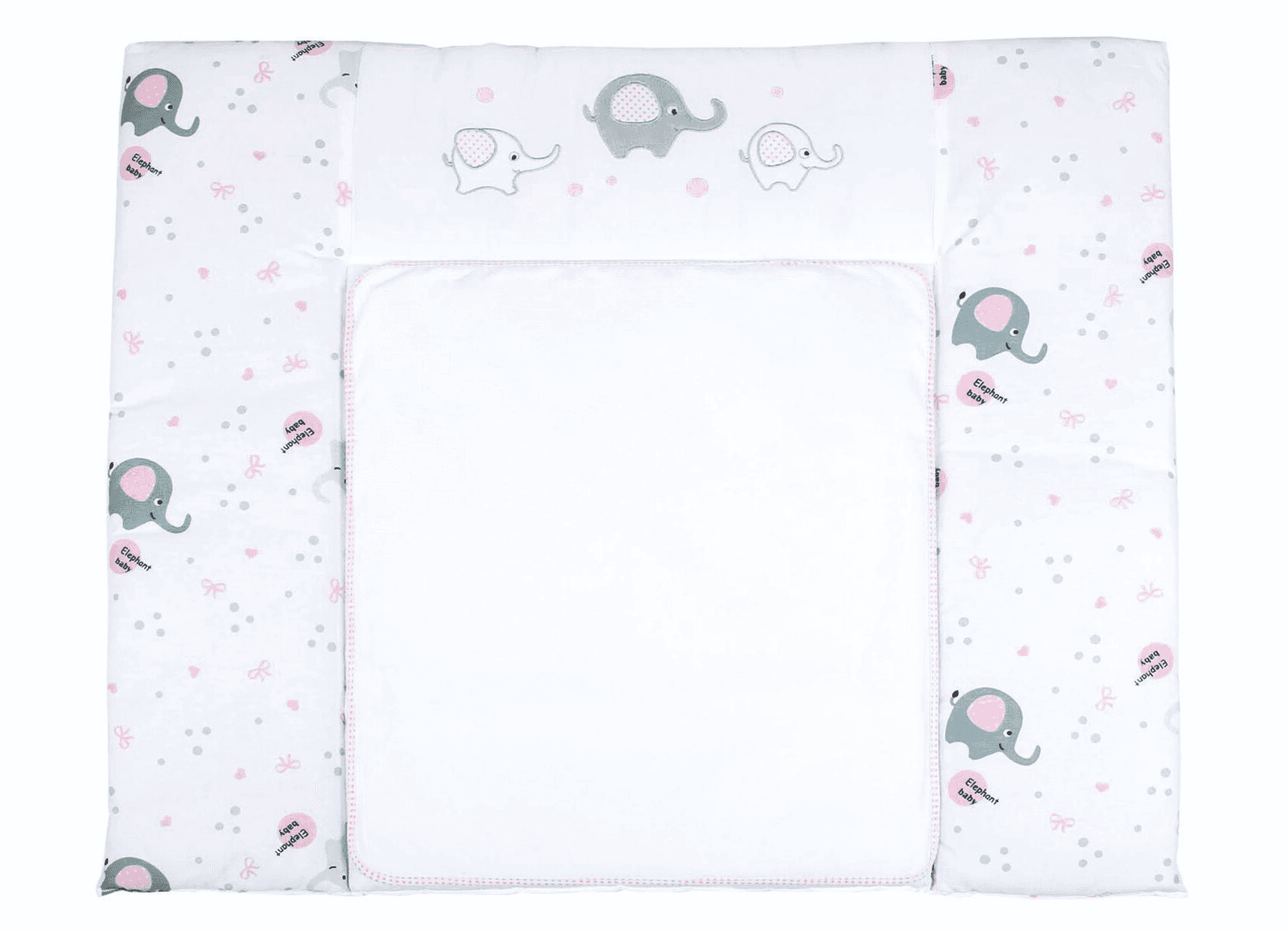 Матрас пеленальный Верес Elephant pink 72х80 см 421.2
