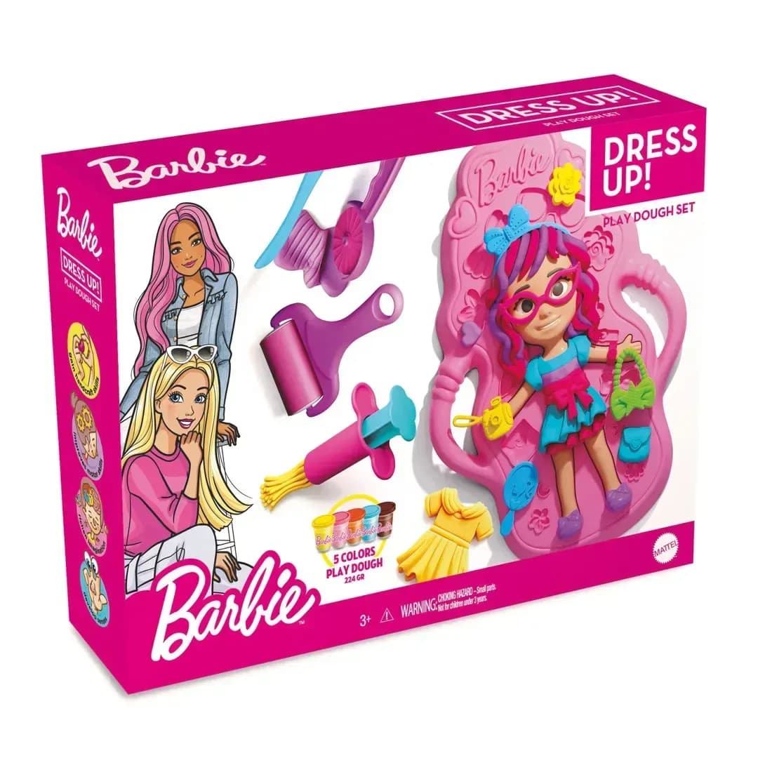 Набір для ліплення Dede Одяг Barbie 03927 фото 2 Набір для ліплення Dede Одяг Barbie 03927 фото 2