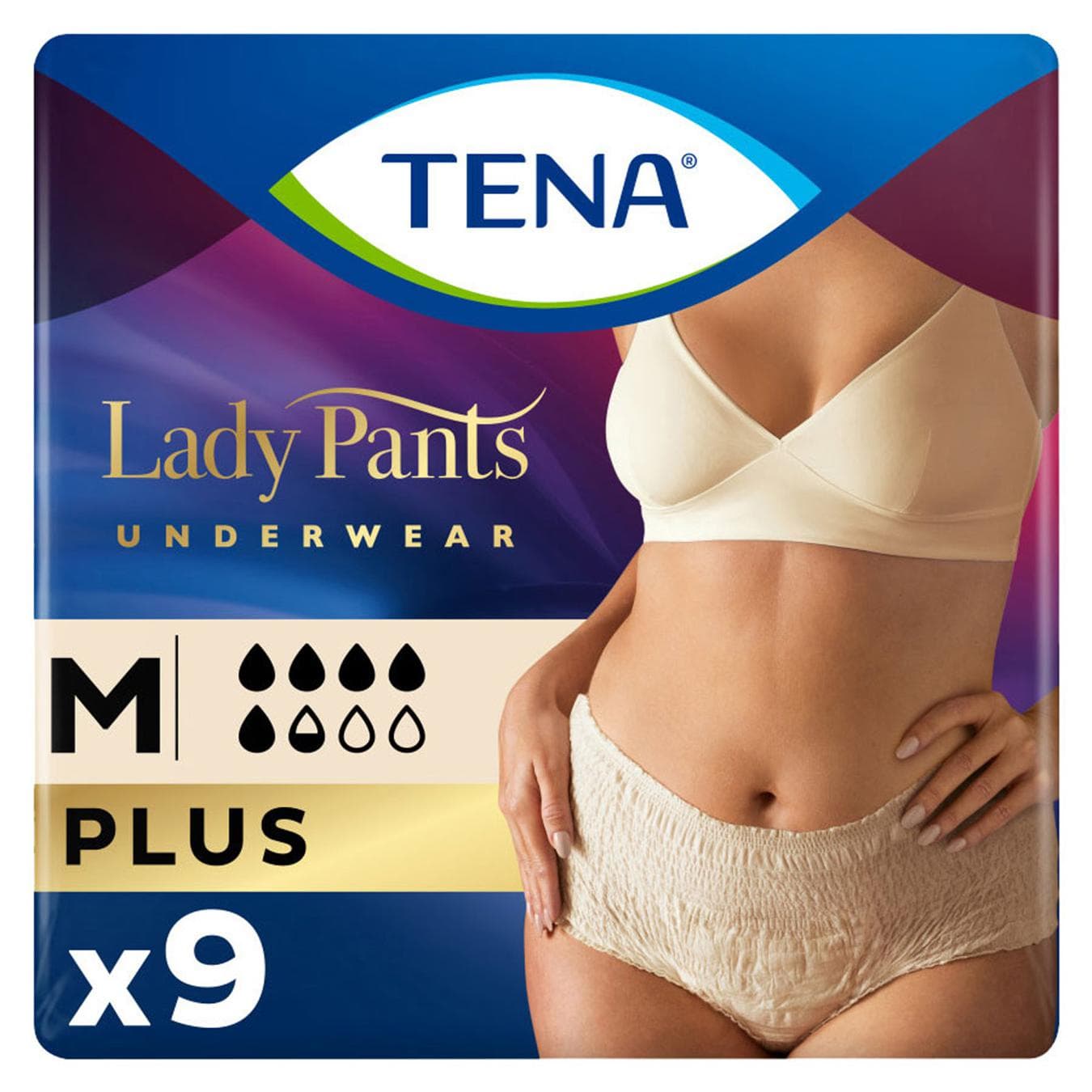 Труси урологічні Tena Lady Pants Plus M 9шт 782510-18 Труси урологічні Tena Lady Pants Plus M 9шт 782510-18