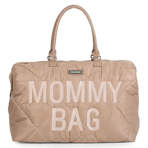 Сумка для мами Childhome puffered beige CWMBBPBE